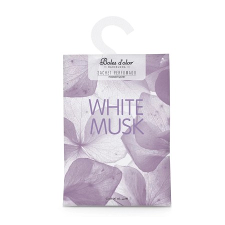 Sachet Perfumado White Musk 12x90ml Boles d'Olor