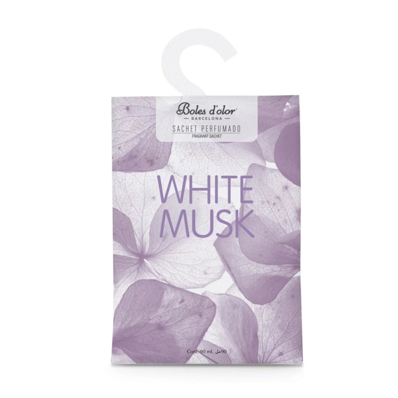 Sachet Perfumado White Musk 12x90ml Boles d'Olor