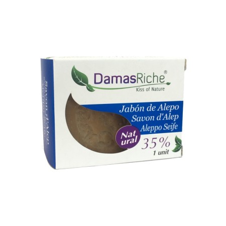 Jabon de Alepo 35% 200g Damasriche | Dietisur
