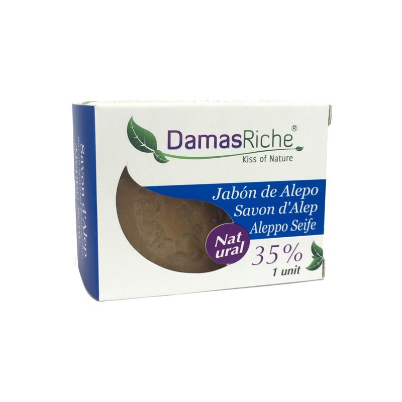Jabon de Alepo 35% 200g Damasriche | Dietisur