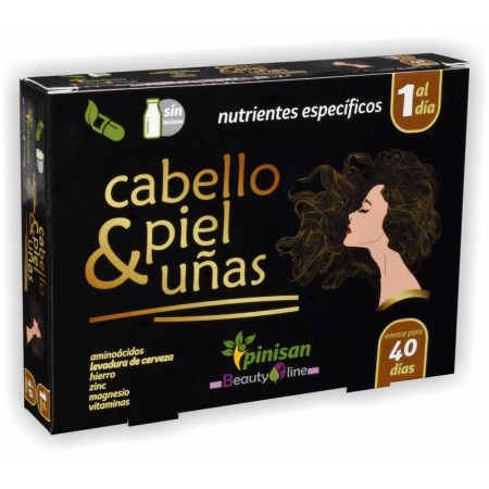 CABELLO PIEL Y UÑAS 40 caps