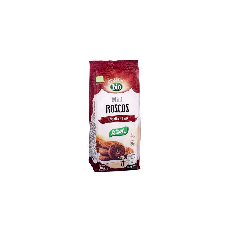 MINI ROSCOS ESPELTA BIO 150 G Santiveri