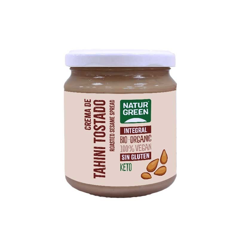 TAHIN PURÉ SESAMO TOSTADO BIO 300 GR