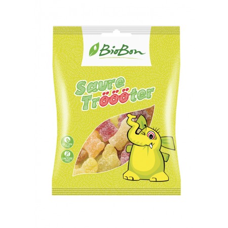 CARAMELOS DE GOMA SABOR FRUTAS ACIDAS BIO 100 g