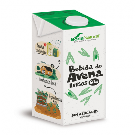 PACK BEBIDA DE AVENA HUESOS BIO 6 x 1 litro