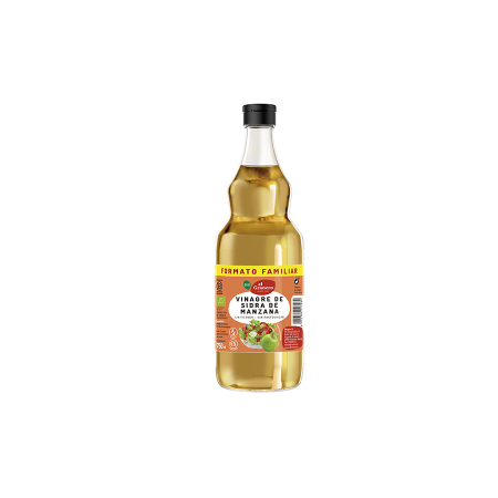 VINAGRE DE SIDRA DE MANZANA SIN FILTRAR BIO 750 ml