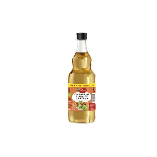 VINAGRE DE SIDRA DE MANZANA SIN FILTRAR BIO 750 ml