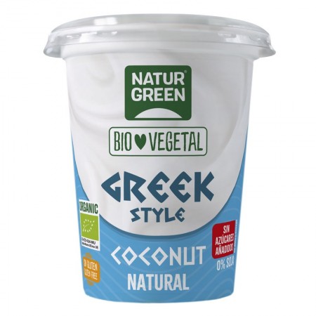 Biogurt Greek Style (estilo griego) Bio 400g Naturgreen | Dietisur