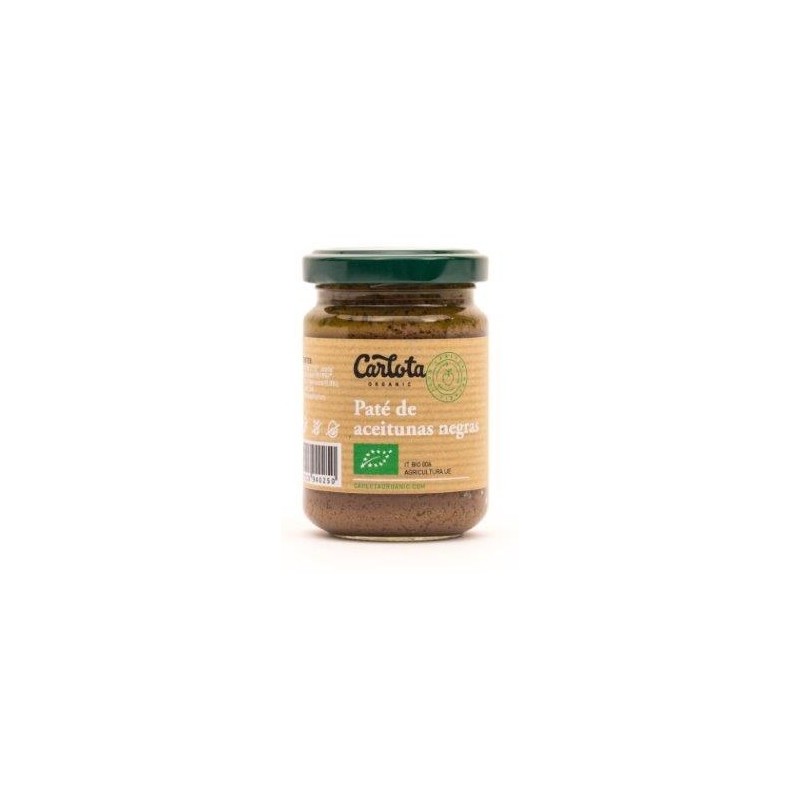 ORGANICS PATE OLIVAS NEGRAS 140gr
