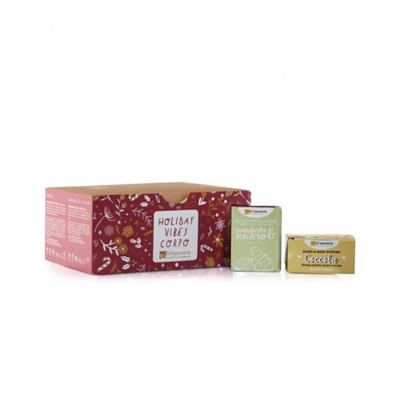 Caja Corporal Manteca Coccola y Jabon de Ducha solido Almendra y Je...