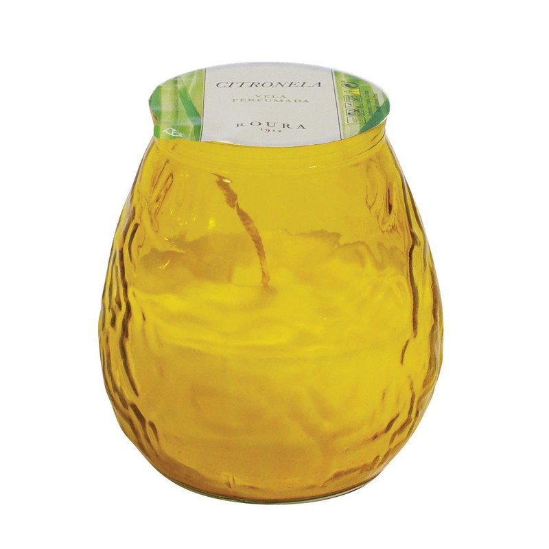 Vela perfumada citronela gran bistrot amarilla Roura | Dietisur