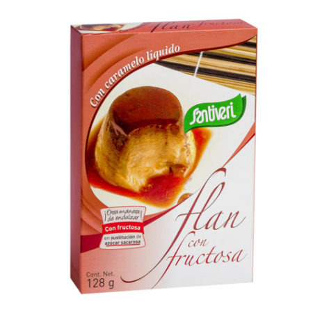 FLAN CON FRUCTOSA Santiveri 128 G