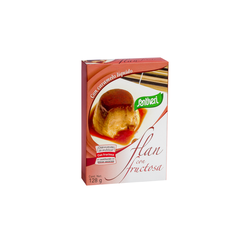 FLAN CON FRUCTOSA Santiveri 128 G