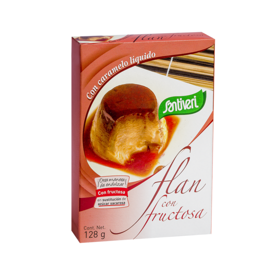 FLAN CON FRUCTOSA Santiveri 128 G