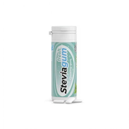Chicles Xylitol Menta Fuerte 30g Steviagum | Dietisur