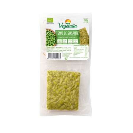 Tempe de guisantes fresco bio 2x125g Vegetalia | Dietisur