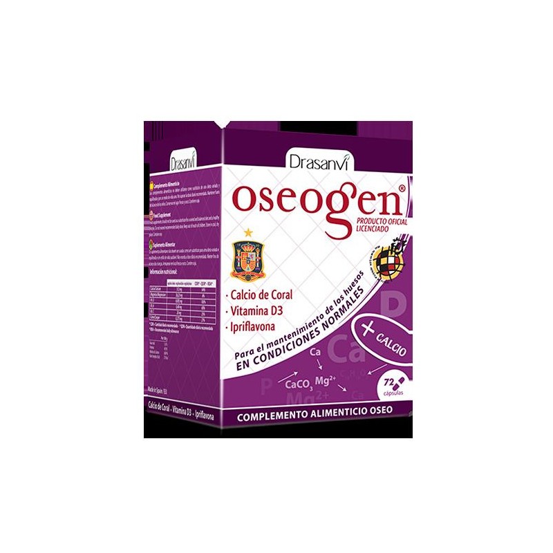 Oseogen alimento oseo 72 capsulas Drasanvi | Dietisur