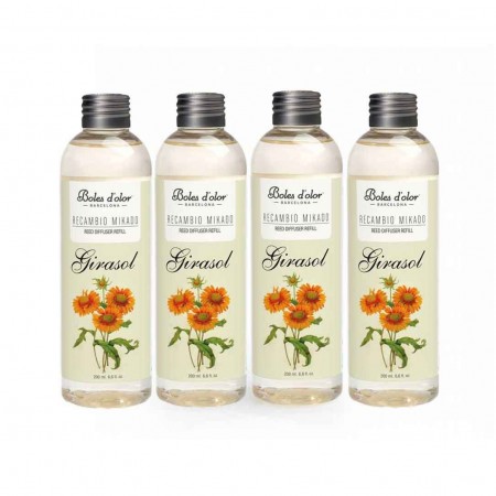 Recambio mikado 4x200ml Girasol | Dietisur