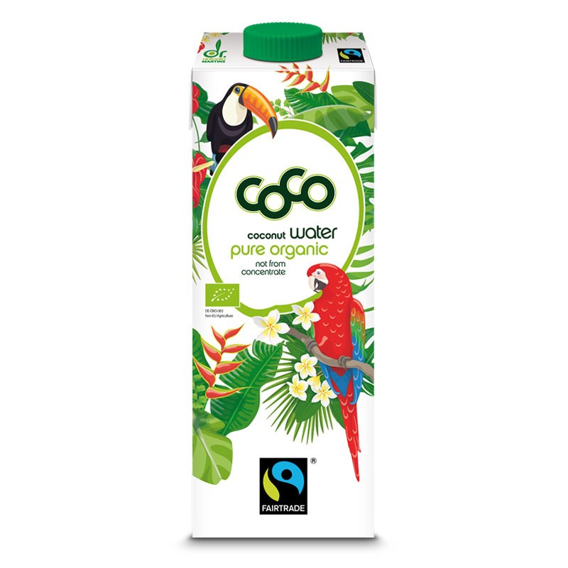 Agua de coco maduro bio 1L Dr.Martins | Dietisur