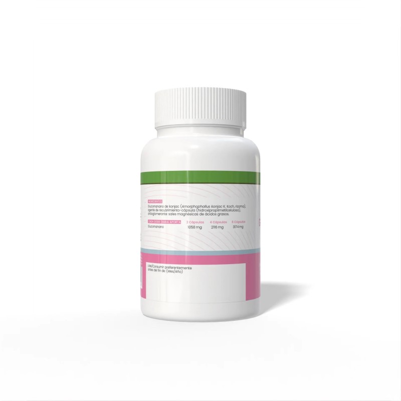 GLUCOMANANO 600 mg 100 vcaps