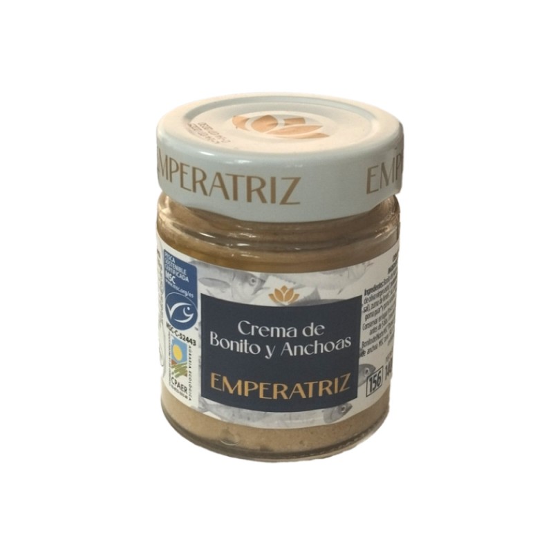 Pate-Crema de bonito y anchoa bio 110g Emperatriz