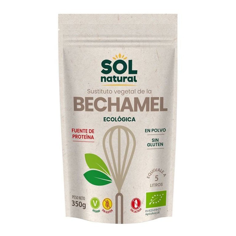Bechamel vegana en polvo bio 350g Sol Natural | Dietisur