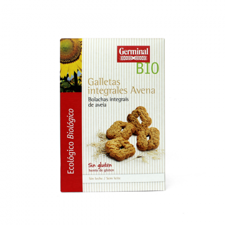 GALLETAS INTEGRALES SIN GLUTEN AVENA BIO 250 g