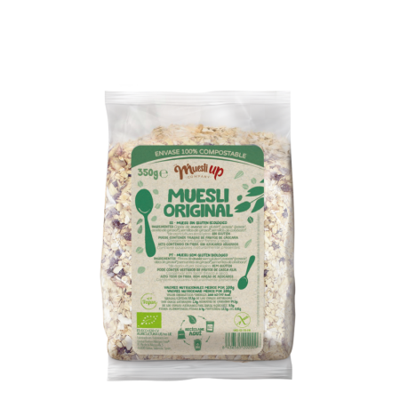 MUESLI BASICO SIN AZUCAR GLUTEN FREE BIO 350 g