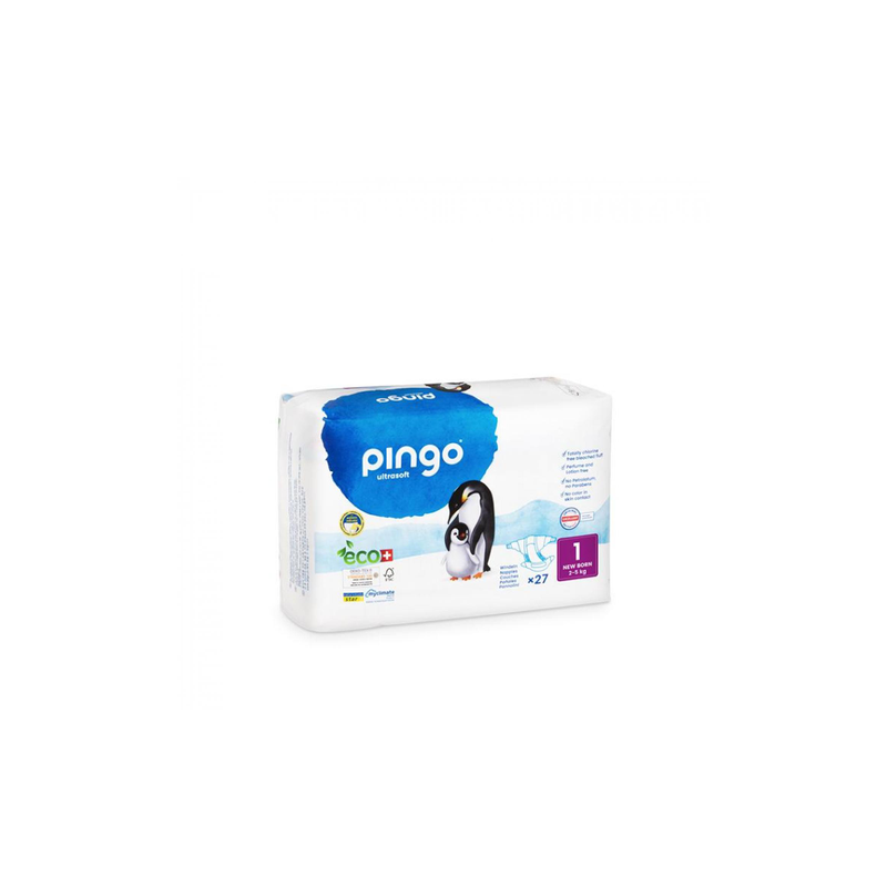 PAÑALES T1 RECIEN NACIDO 2-5 KG BIO 27 uds