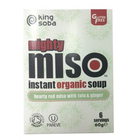 SOPA DE MISO CON TOFU Y JENGIBRE SIN GLUTEN BIO 6 
