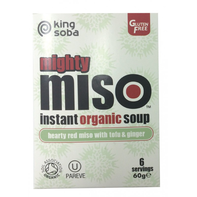 SOPA DE MISO CON TOFU Y JENGIBRE SIN GLUTEN BIO 6 