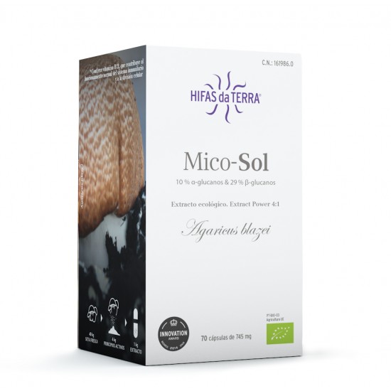 MICO-SOL EXTRACTO CHAMPIÑON DE SOL 70 caps