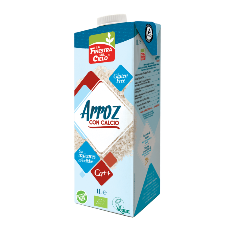CAJA 6 BEBIDA ARROZ CON CALCIO BIO 1 litro