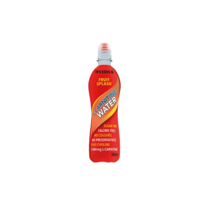 L-CARNITINE WATER FRUIT SPLASH 500 ml