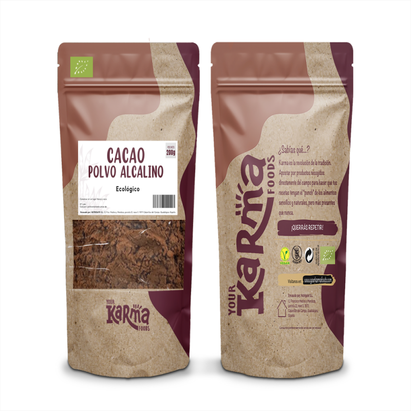 CACAO EN POLVO ALCALINO - MG 10-12% 200 g