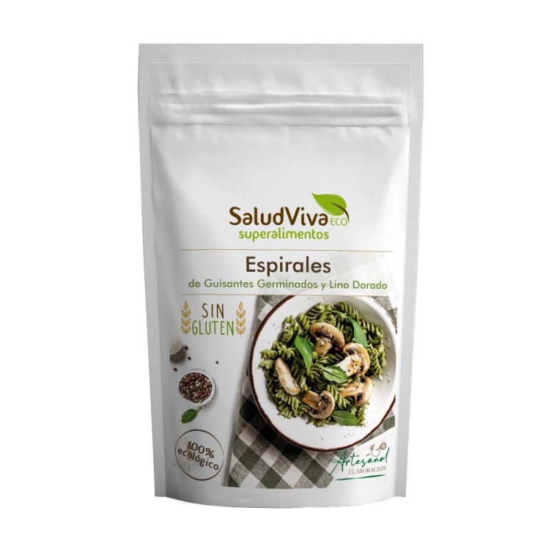 ESPIRALES DE GUISANTES GERMINAD Y LINO DOR 250 g