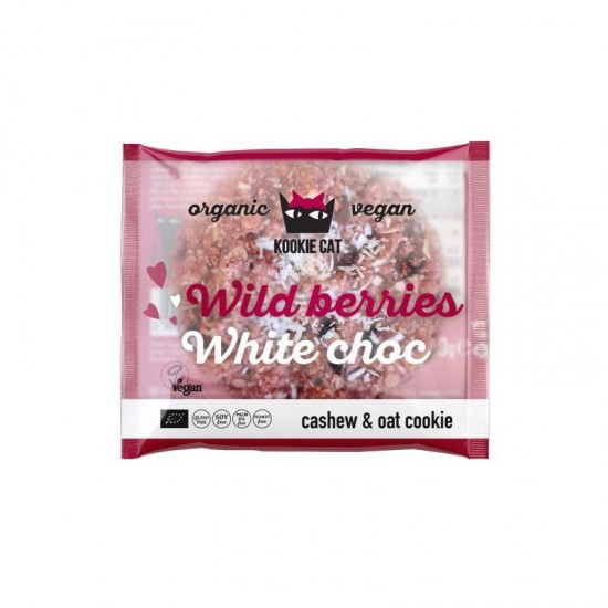 KOOKIE CAT WILD BERRIES AND WHITE CHOC 50 g