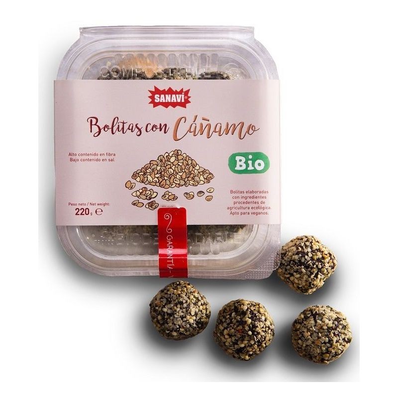 BOLITAS CON CAÑAMO 220 g