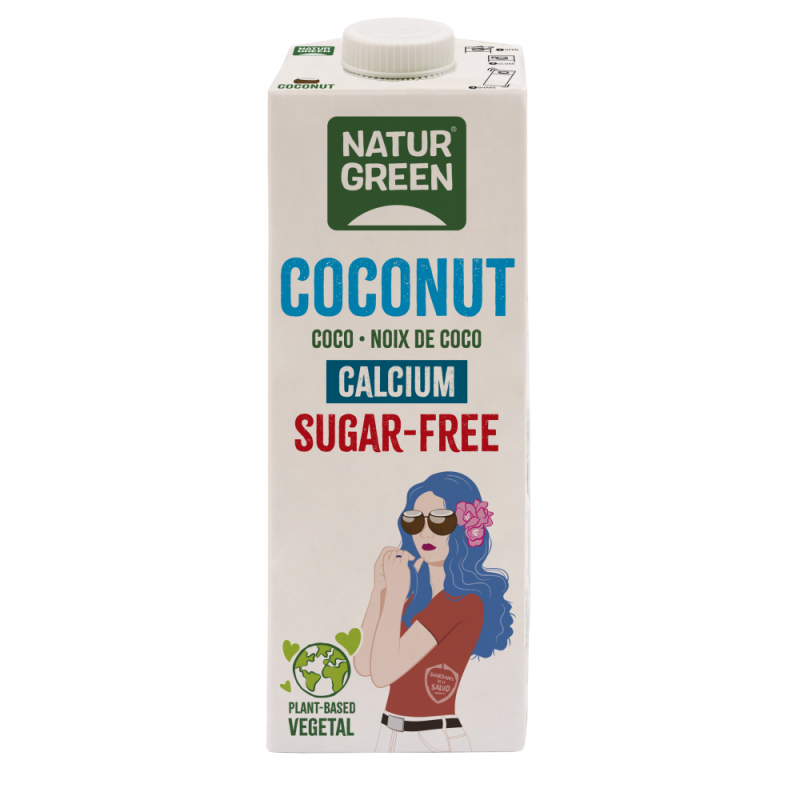 BEBIDA DE COCO SIN AZUCAR CALCIO 1 l
