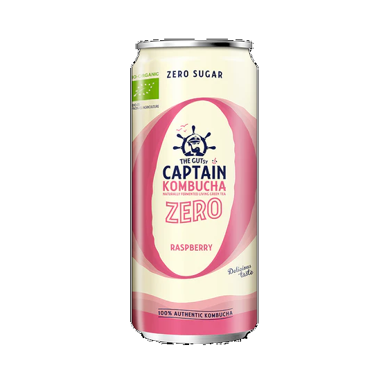 KOMBUCHA CORE LATA RASPBERRY 250 ml