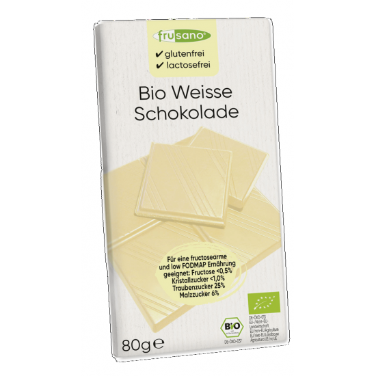 CHOCOLATE BLANCO ORGANICO PURO 85 gr