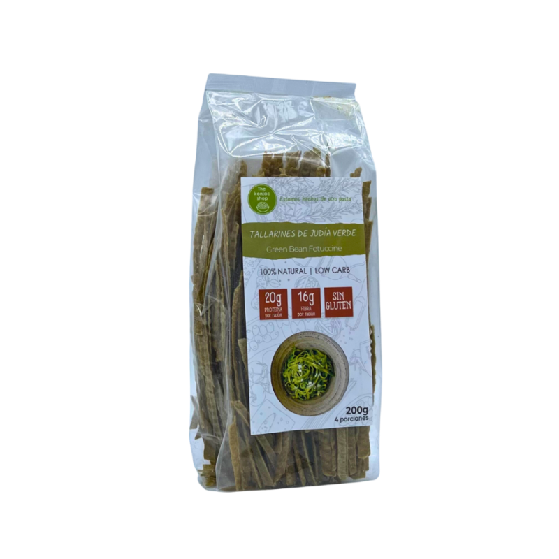 TALLARINES PROTEICOS DE JUDIA VERDE 200 g