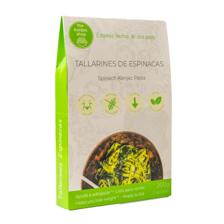 TALLARINES DE ESPINACAS DE KONJAC 200 g