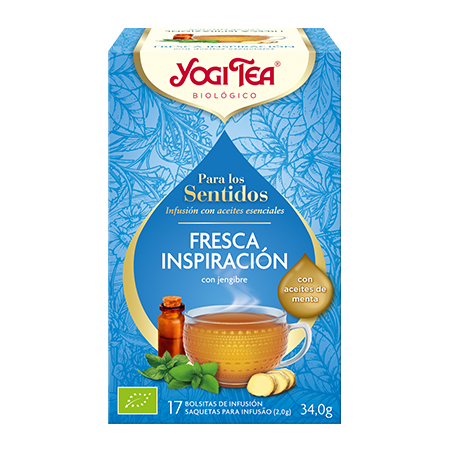 YOGI TEA SENTIDOS FRESCA INSPIRACION 17 filtros