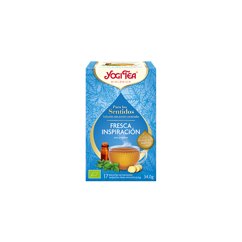 YOGI TEA SENTIDOS FRESCA INSPIRACION 17 filtros