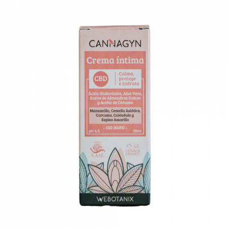 CANNAGYN CREMA INTIMA BIO 30 ml