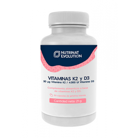 VITAMINAS K2 Y D3 30 caps