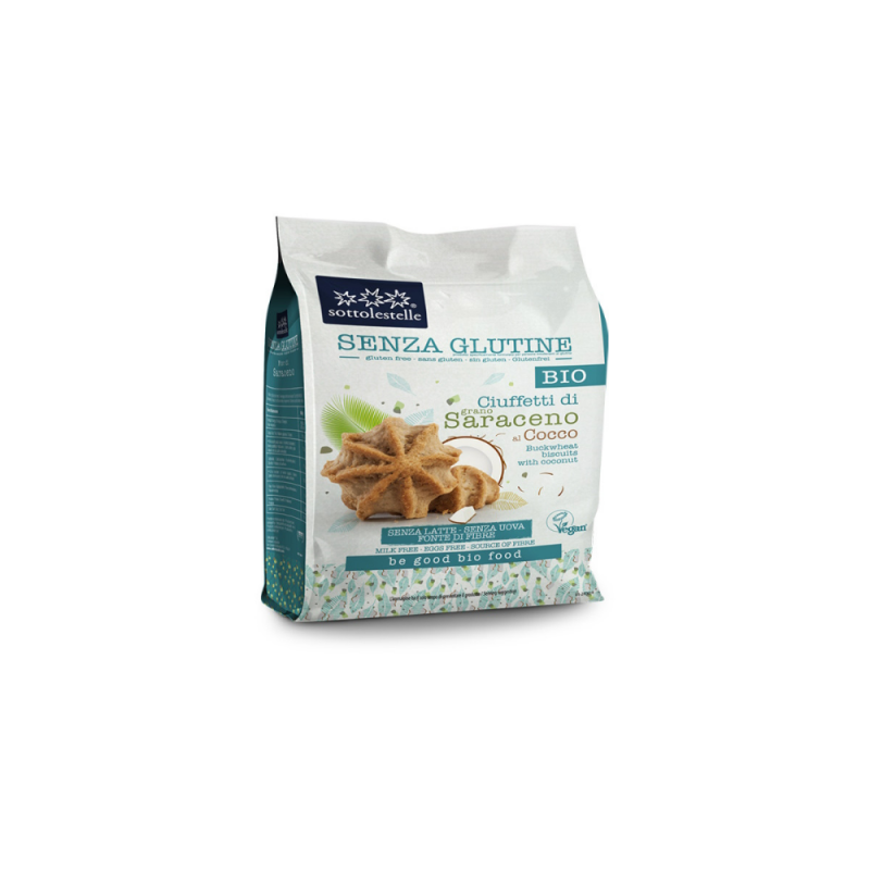 GALLETA TRIGO SARRACENO COCO S/G SOTTO 250 g