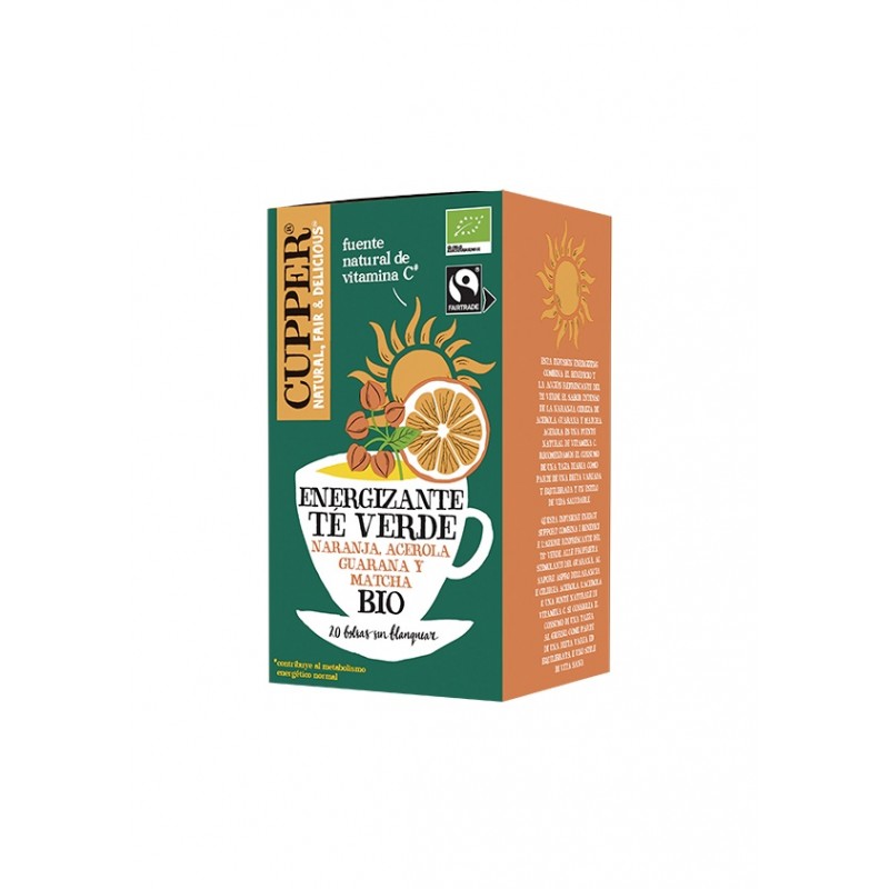 TE VERDE ENERGIZANTE BIO 20 Bolsas