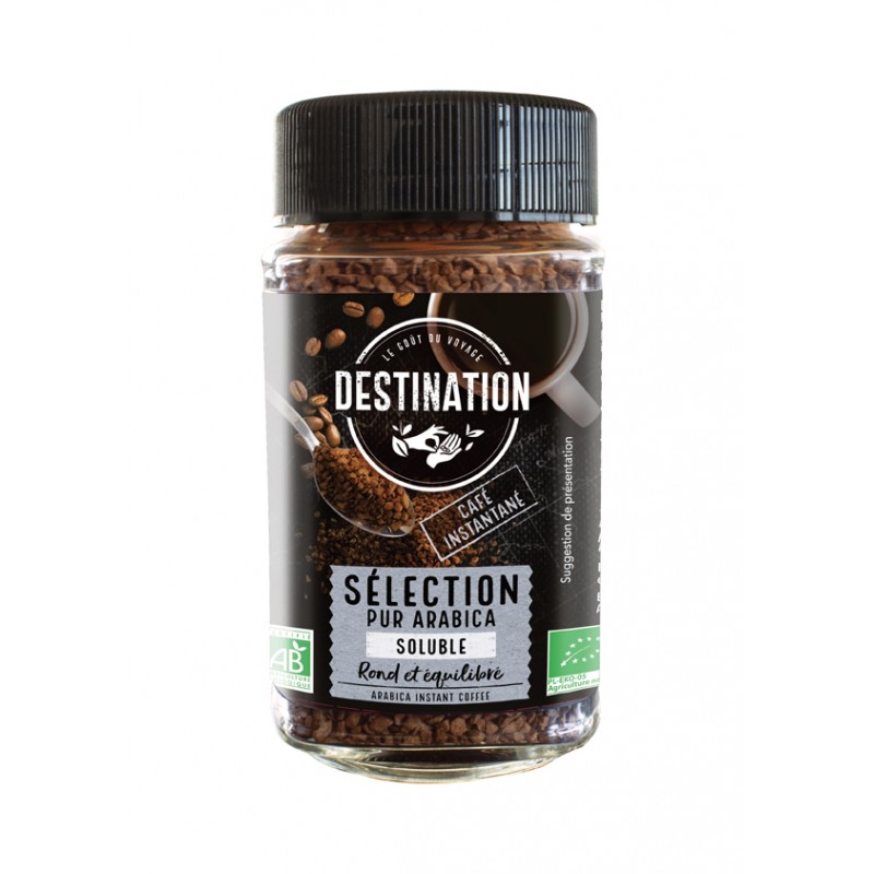 CAFE SOLUBLE ARABICA BIO 100 g